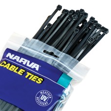 Black Cable Ties - 7.6mm x 370mm / Pack 100